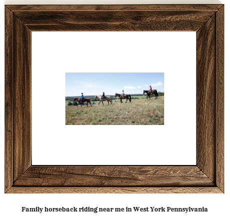 family horseback riding near me in West York, Pennsylvania